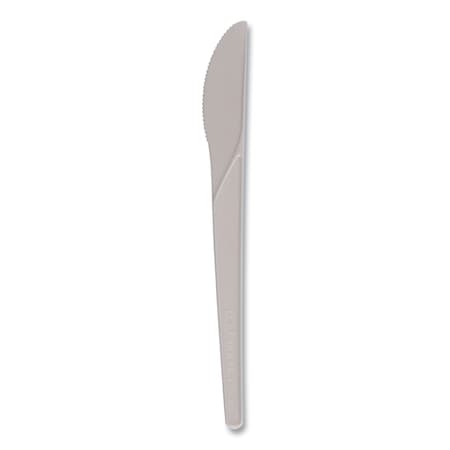 Eco-Products Plantware Renewable & Compostable Knife - 6", PK1000 EP-S011